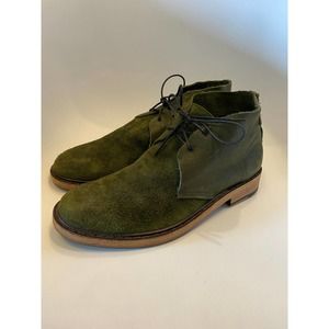 Acne Studios Men's 40 Italian Desert Boot Green
